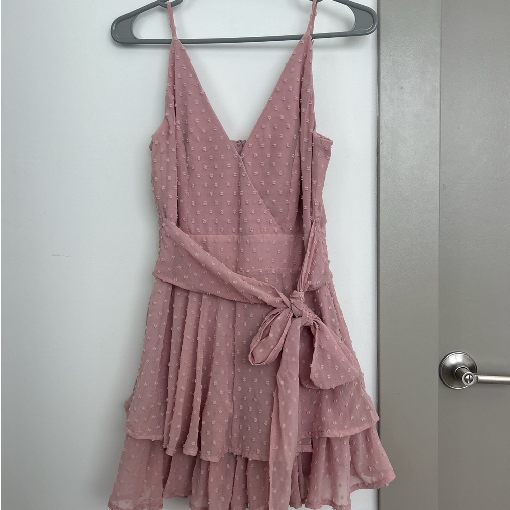 The Impeccable Pig Dusty Pink Mini Dress